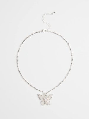 Fly Season Butterfly Necklace