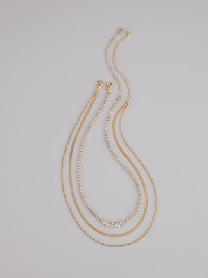 Keep It Sparkling Layered Necklace Set