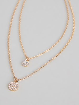 Double The Sparkle Layered Necklace