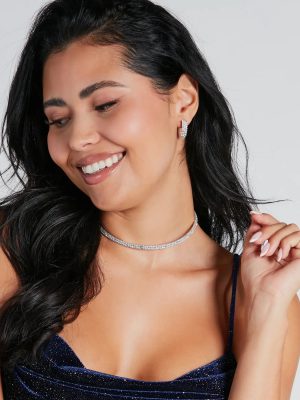 Feeling Fabulous Choker And Earrings Set