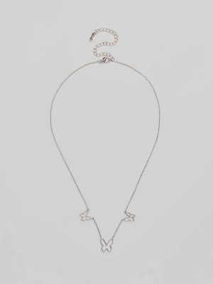 Never Blend In Butterfly Chain Necklace