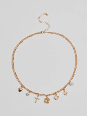 Touch Of Chic Charm Pendant Necklace