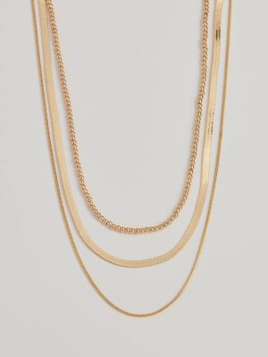 Chic Layers Multi-Chain Necklace Set