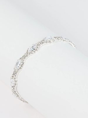 Classic Glamour Rhinestone Tennis Bracelet