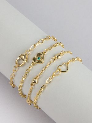 Triple Threat Charm Bracelet Set