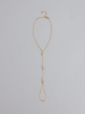 Glow Getter Rhinestone Hand Chain