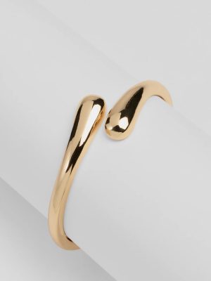 Sleek Structure Cuff Bracelet