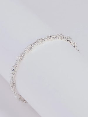 Elevated Chic Rhinestone Twist Bracelet