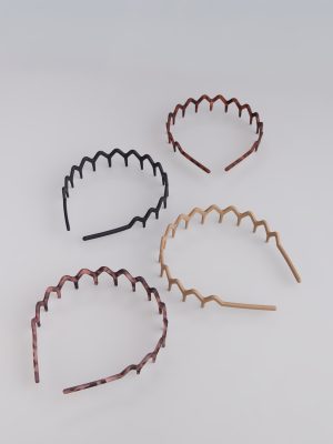 Hair Check Four-Pack Headband Set