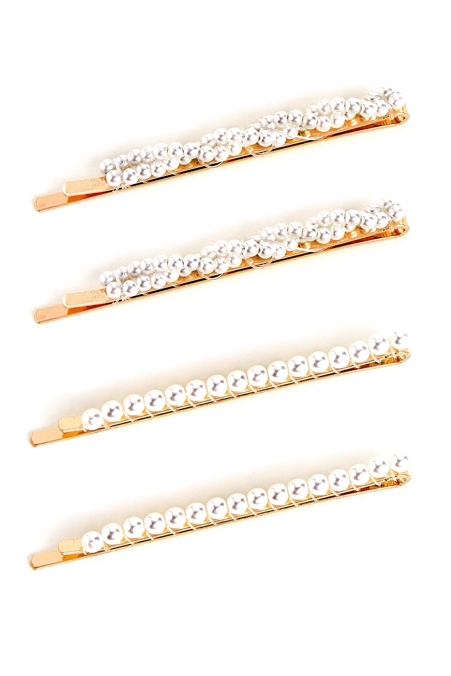 Pearl Bobby Pins Set - Image 2