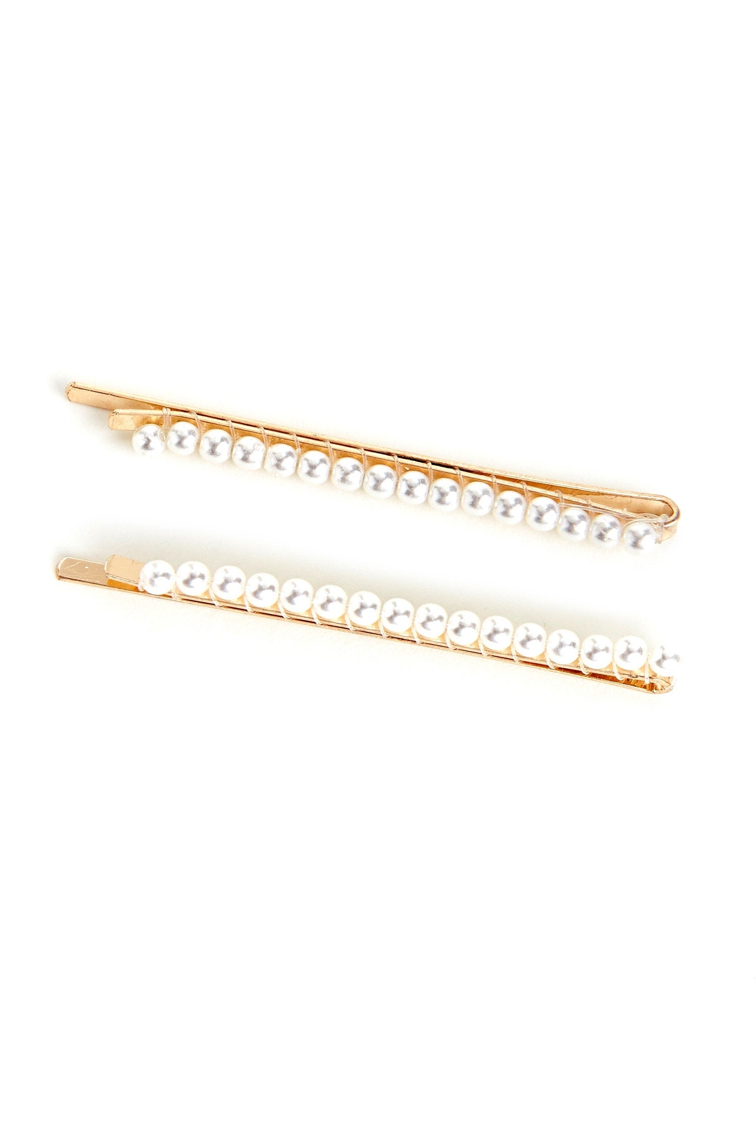 Pearl Bobby Pins Set - Image 3
