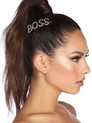 Boss Status Hair Pin
