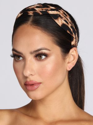 Ribbon Wave Fabric Headband