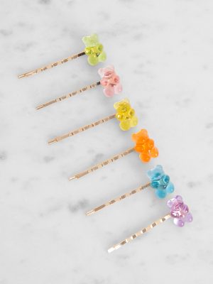 Gummy Bear Bobby Pin 6 Pack