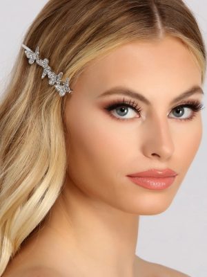 Lil' Cutie Butterfly Rhinestone Bobby Pin