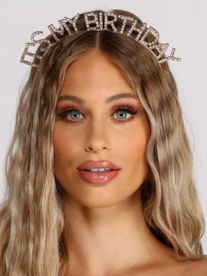 It's My Birthday Rhinestone Headband