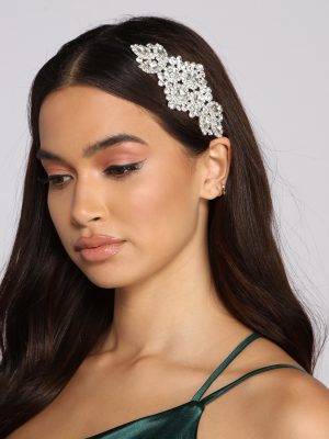 So Dreamy Rhinestone Embellished Headband