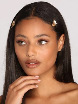 Two Pack Butterfly Bobby Pins