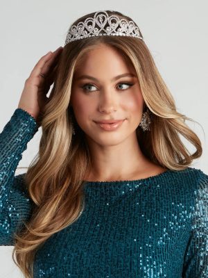 Love For Glamour Rhinestone Tiara