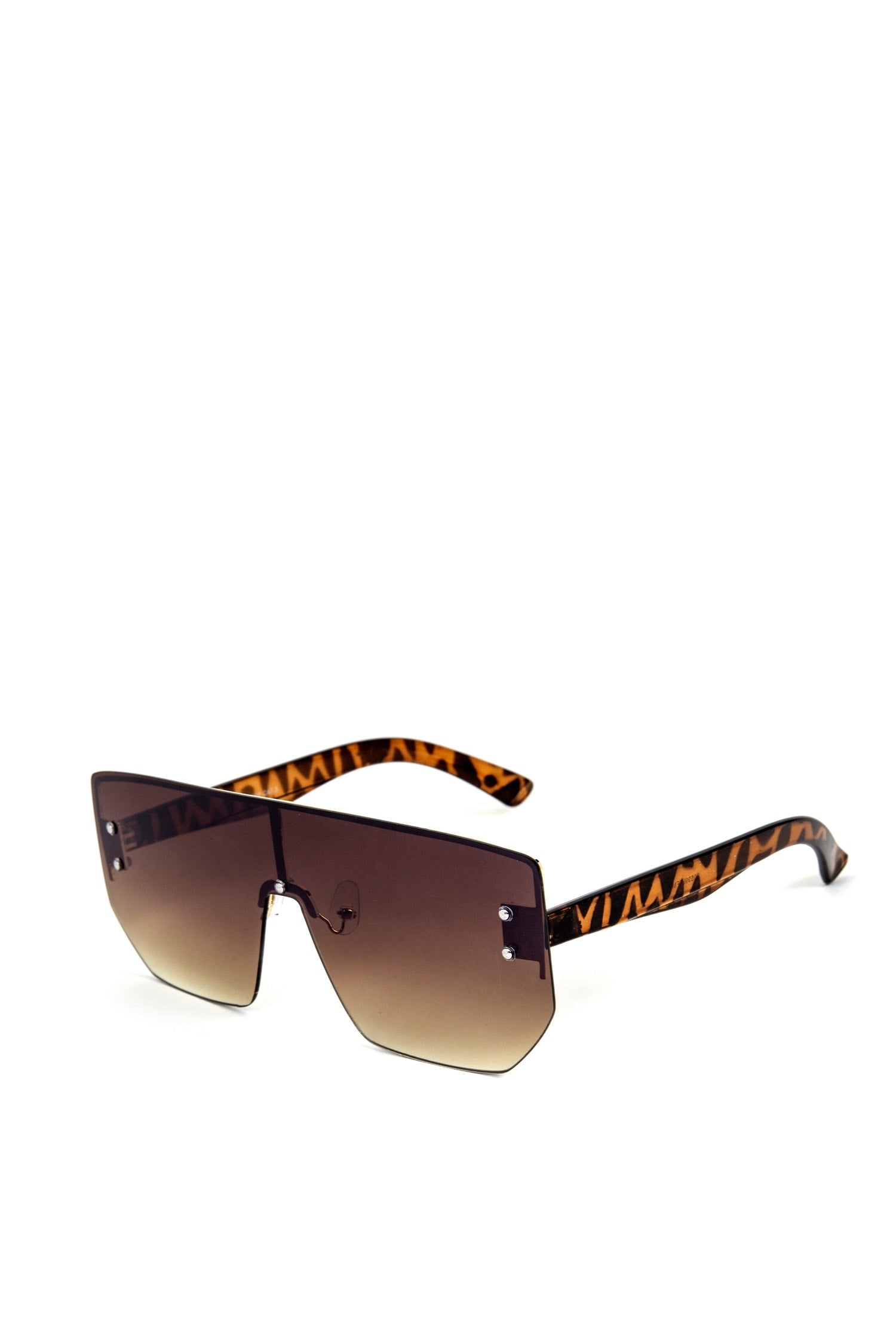 Geometric Rimless Sunglasses - Image 5