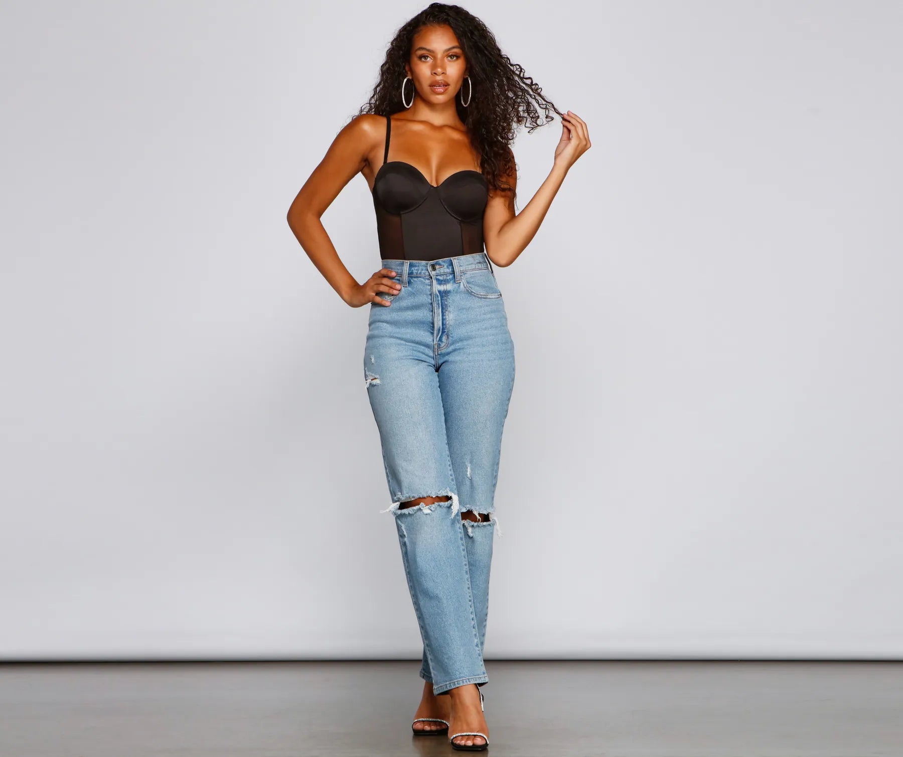 Sultry Impression Bustier Mesh Shaper - Image 5