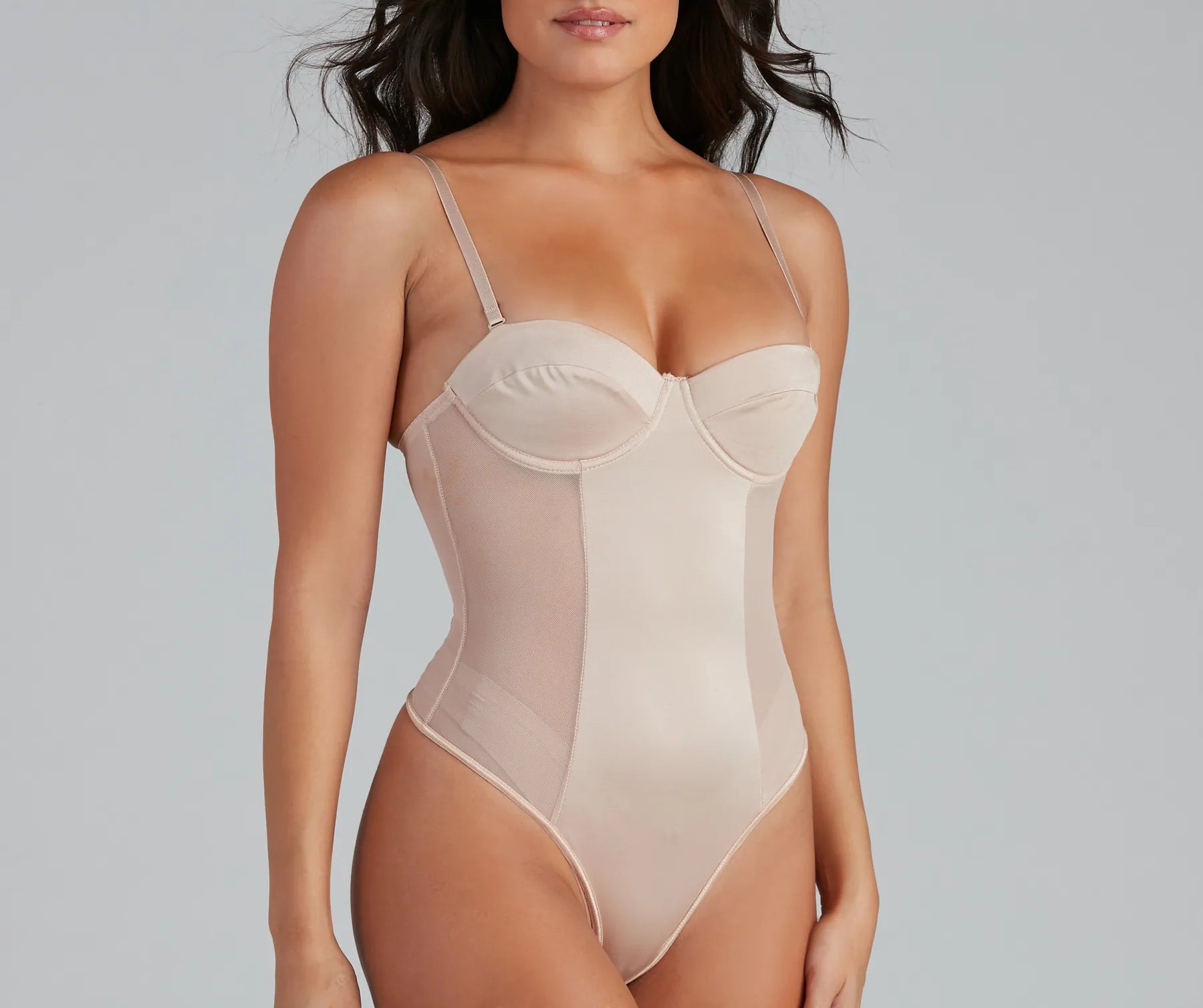 Sultry Impression Bustier Mesh Shaper - Image 9