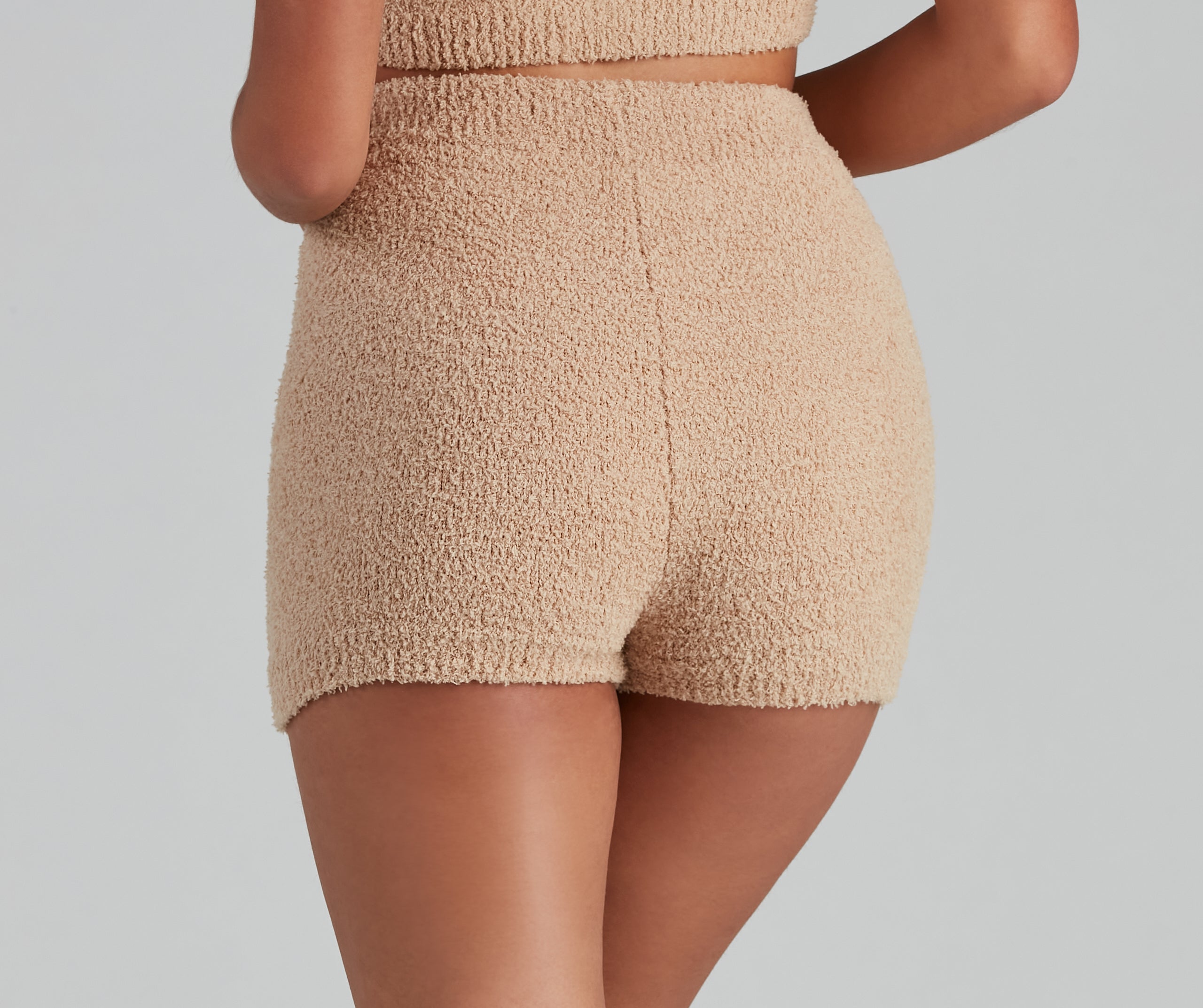 Cuddle Up Chenille Pajama Shorts - Image 4