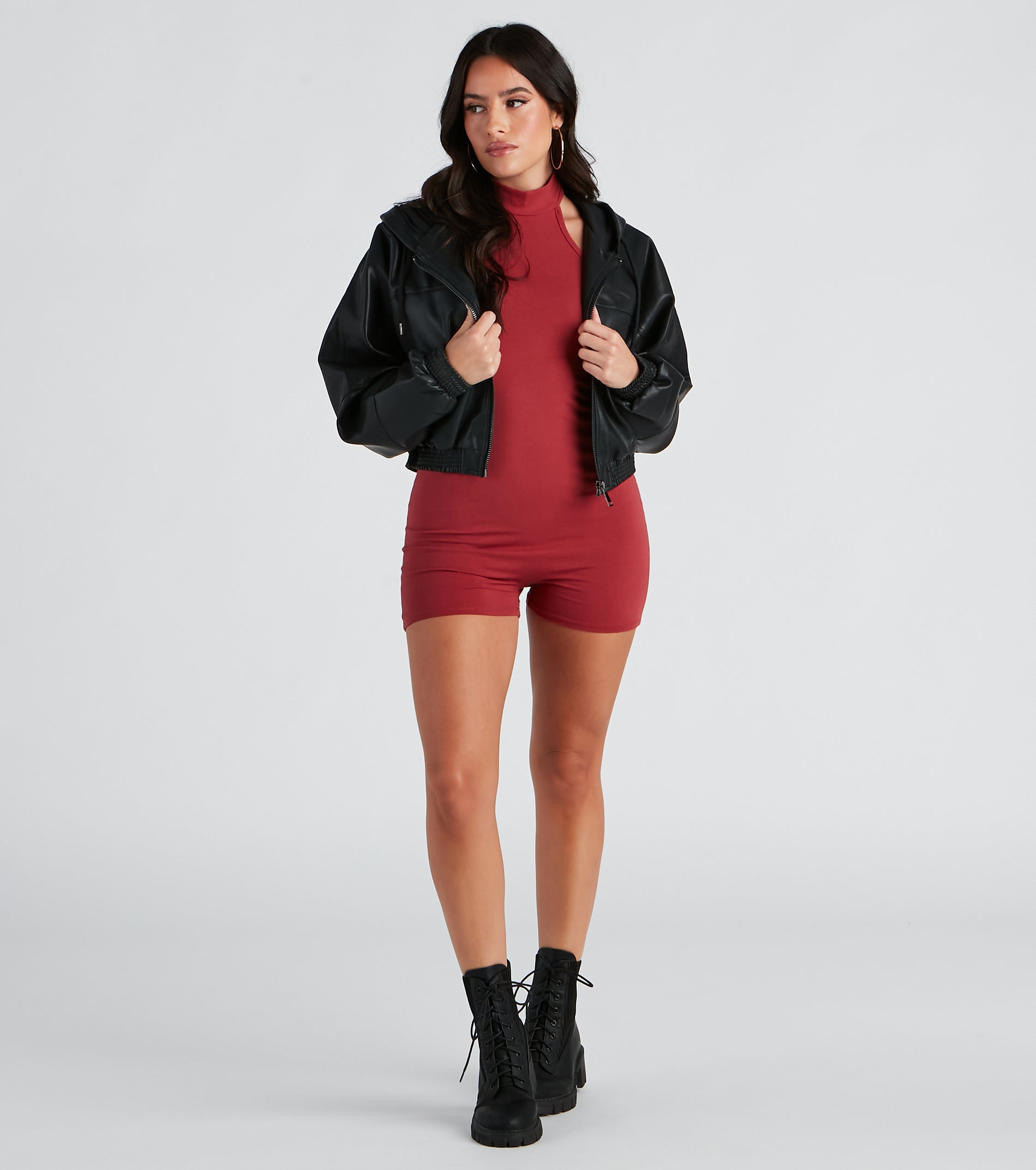 Smooth Sailing Halter Knit Romper - Image 2