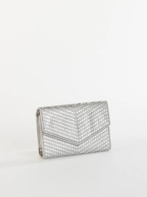 Let's Have A Toast Rhinestone Crossbody Wallet