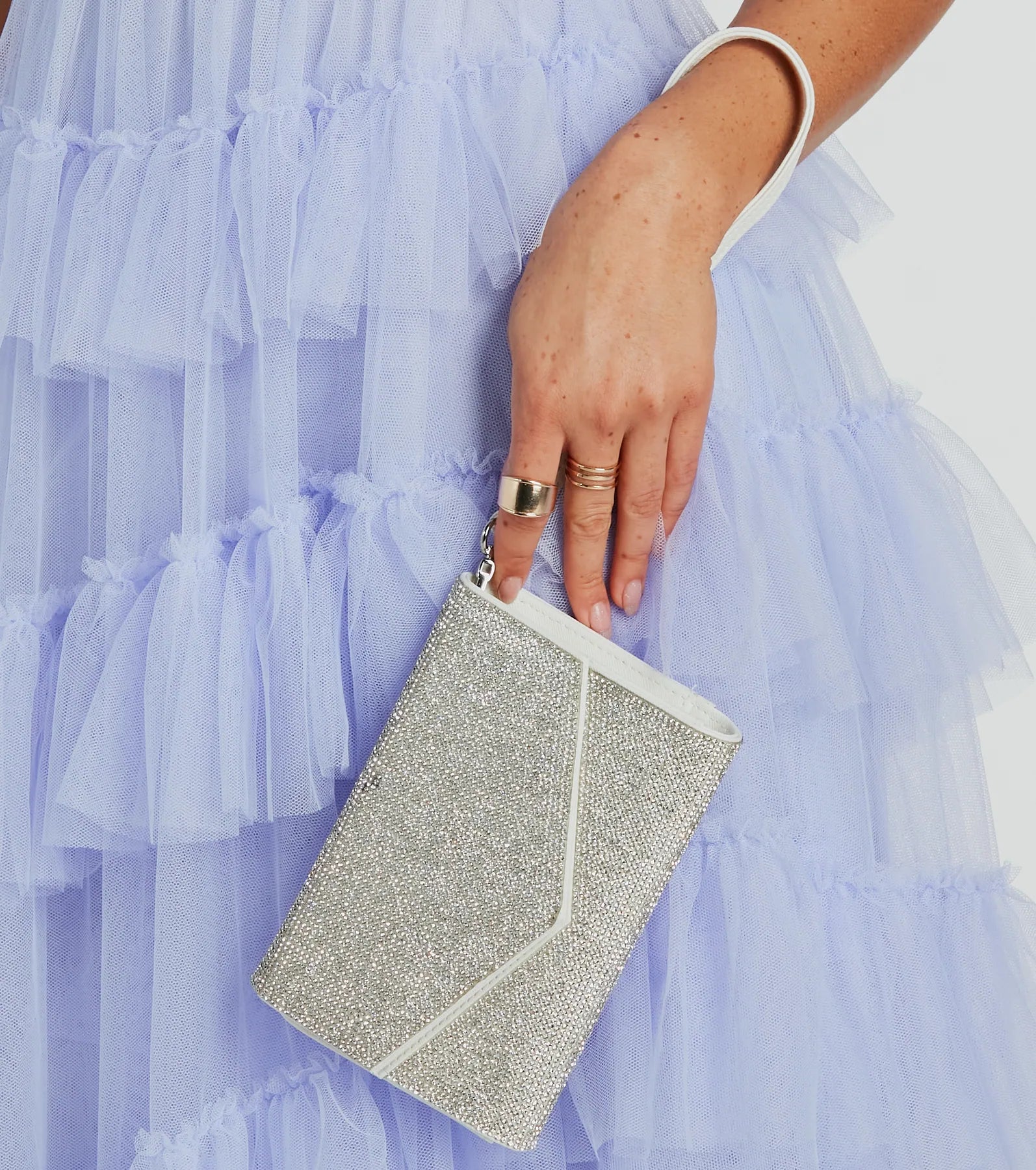 Moment of Luxe Rhinestone Wristlet - Image 10