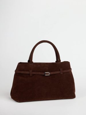 So Elevated Buckle Strap Satchel Bag