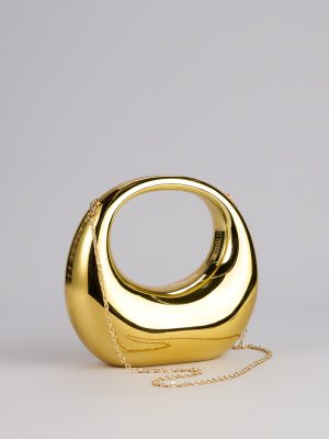 Structured Shine Metallic Bag