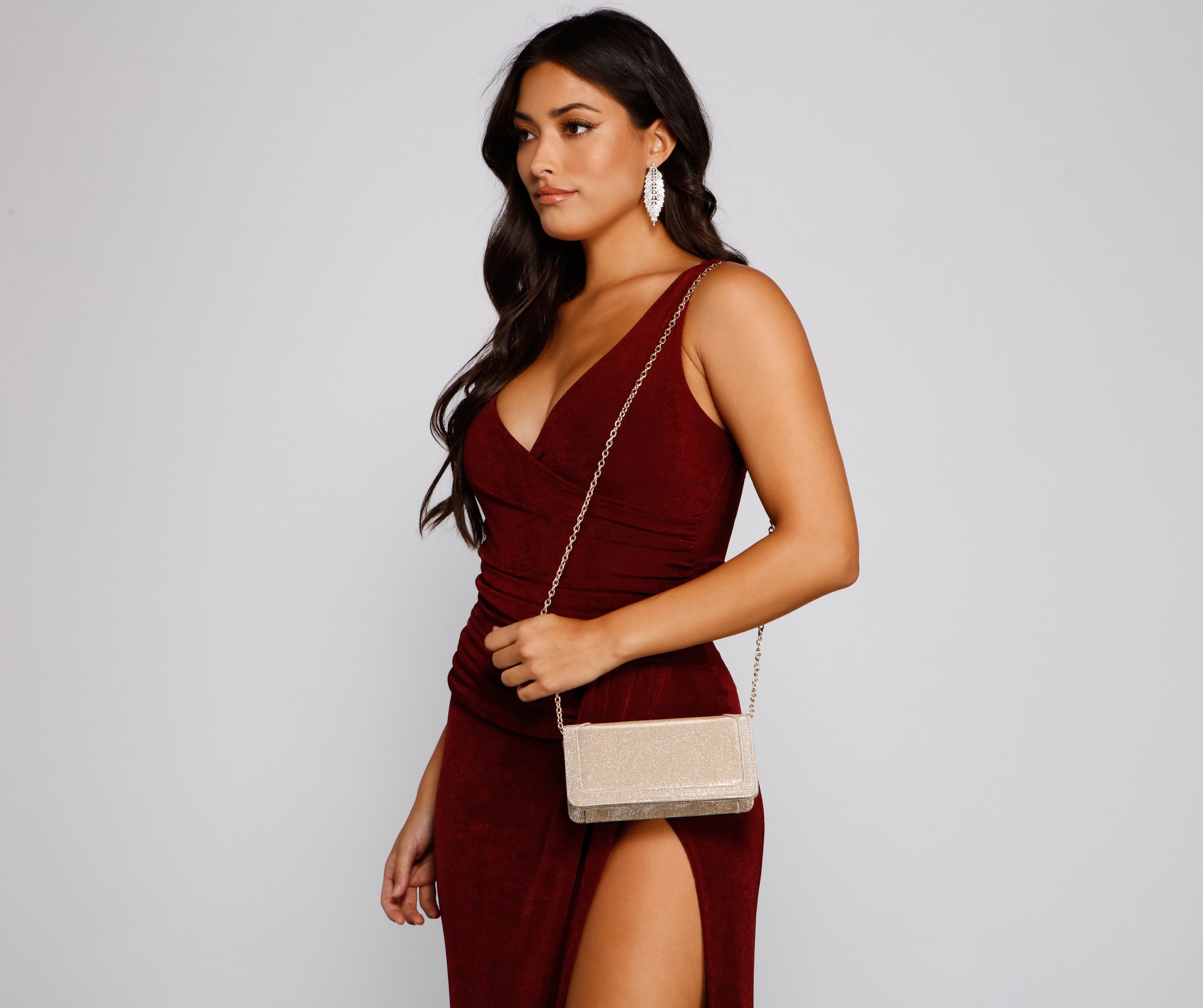 Glow On Honey Glitter Crossbody - Image 2