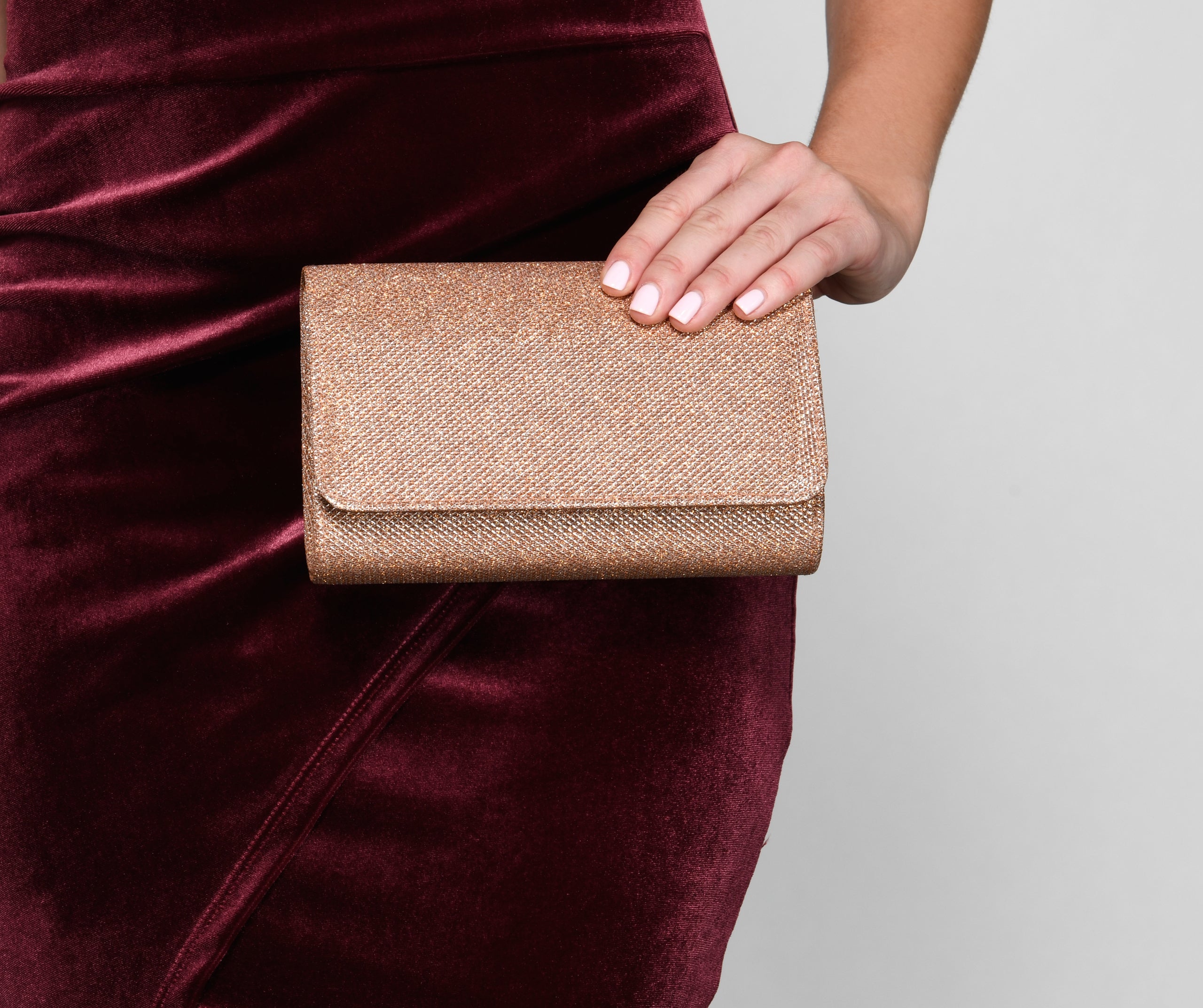 Keep It Lurex Box Clutch - Image 7
