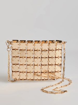 Made The List Square Chainmail Crossbody Bag