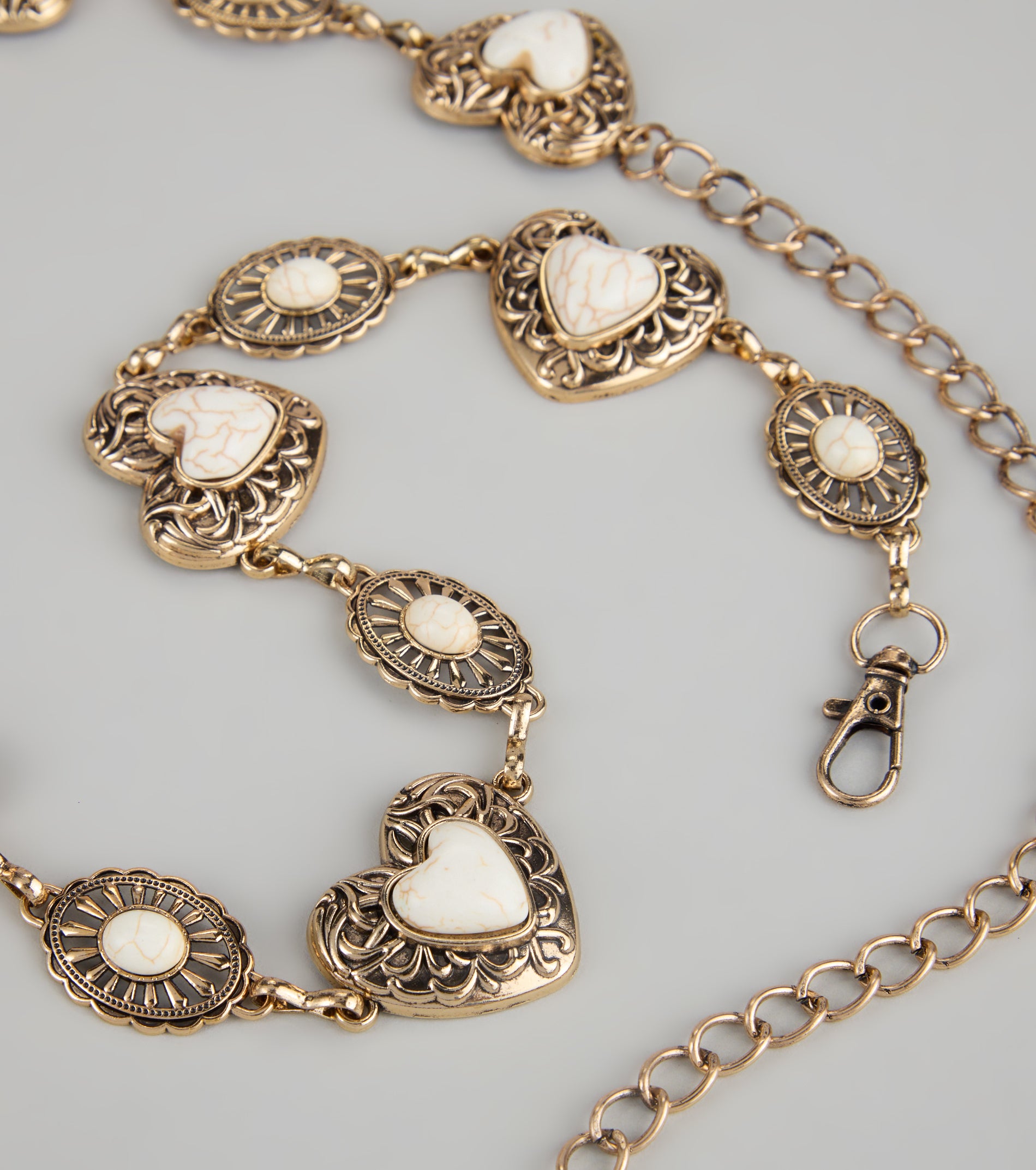 Sweetheart Charm Chain Belt - Image 2