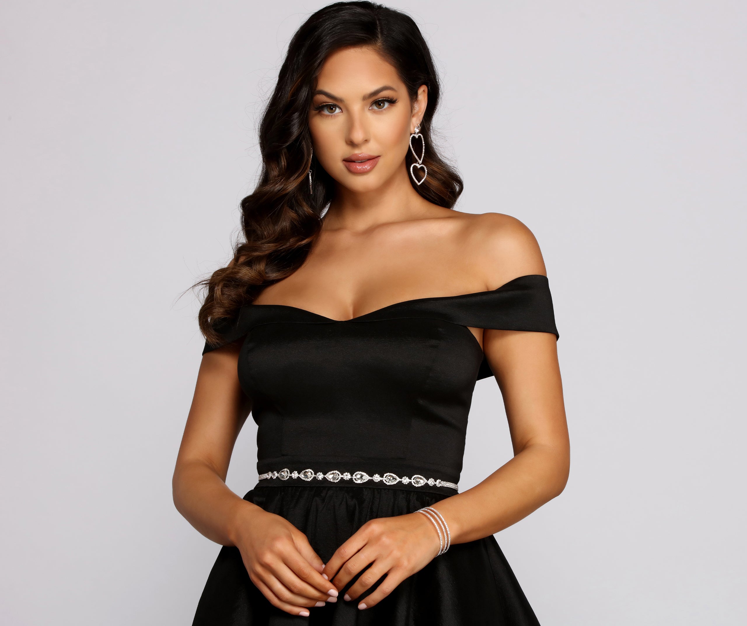Effortlessly Elegant Rhinestone Belt - Image 2