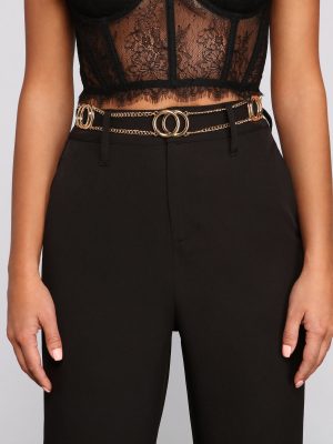 Glamorous Beauty Statement Chain Belt