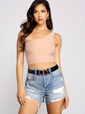 Edgy Glam Double O-Ring Belt