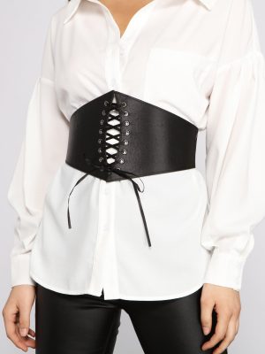 Lace N' Leather Corset Belt