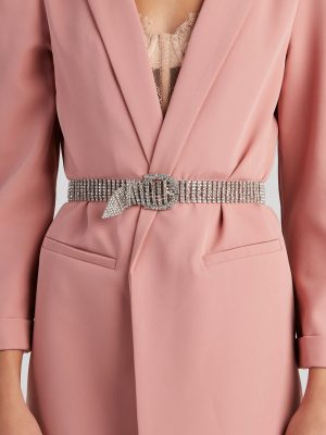 Glow Up Rhinestone D-Buckle Belt
