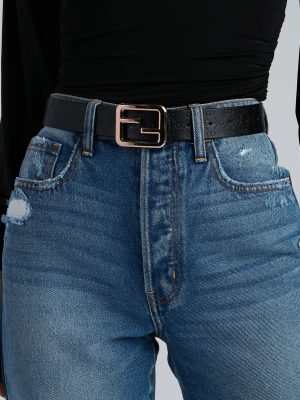 Major Glam Faux Leather Belt