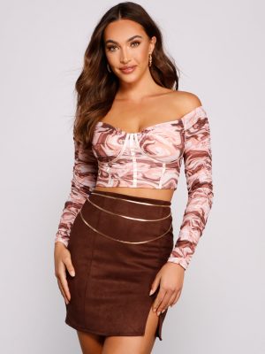 Sleek Layered Snake Chain Belt