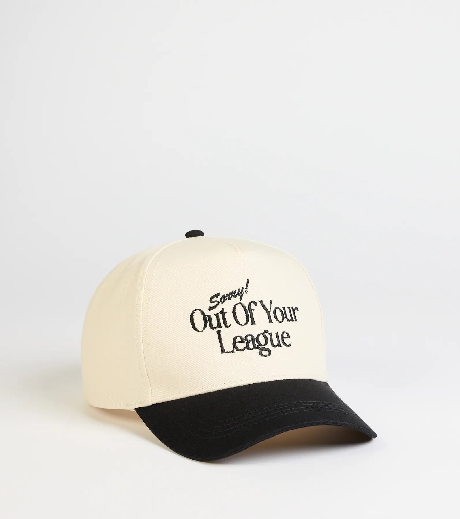 Sorry Out Of Your League Baseball Cap - Image 5