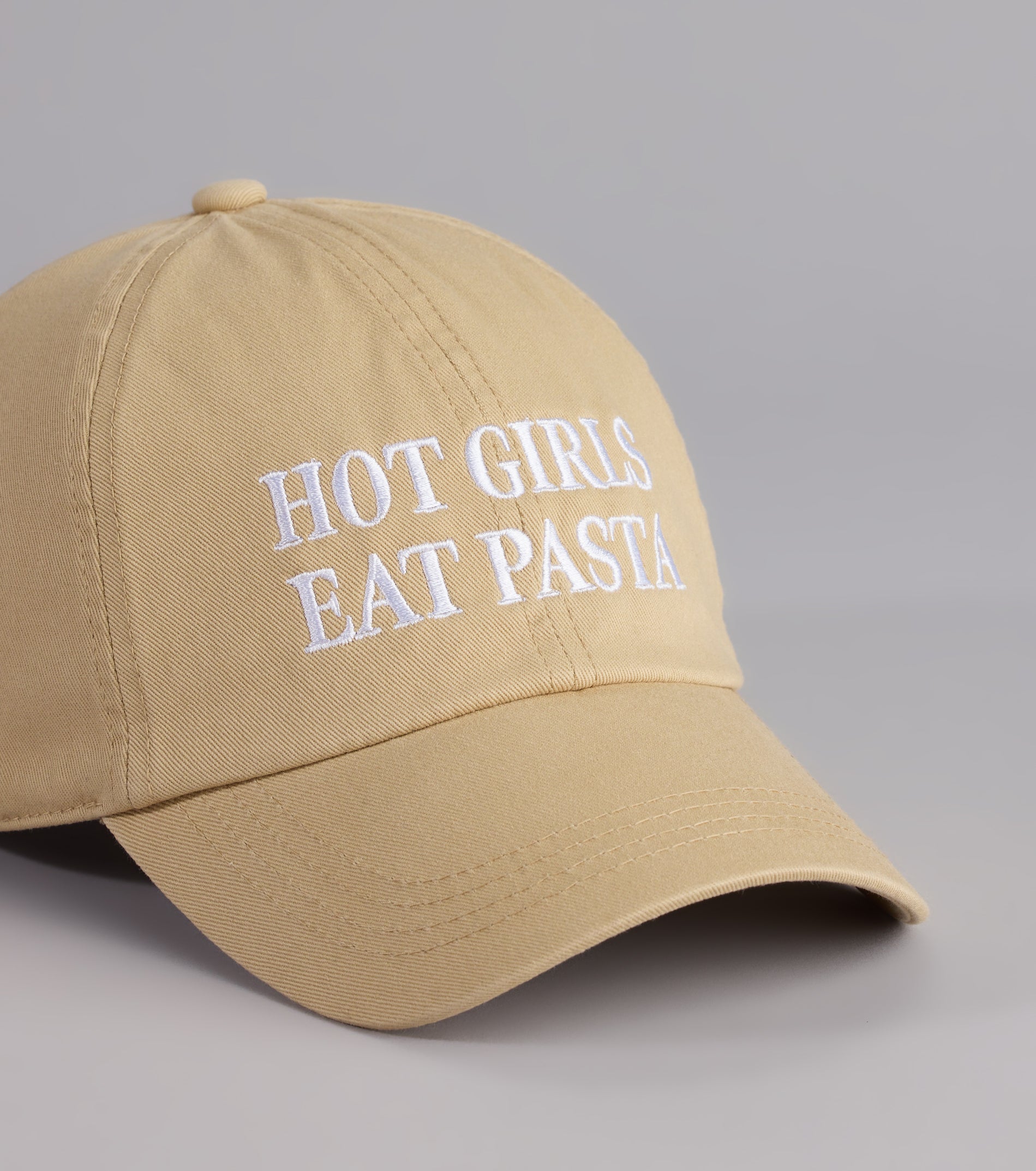 Hot Girls Eat Pasta Baseball Cap - Image 3