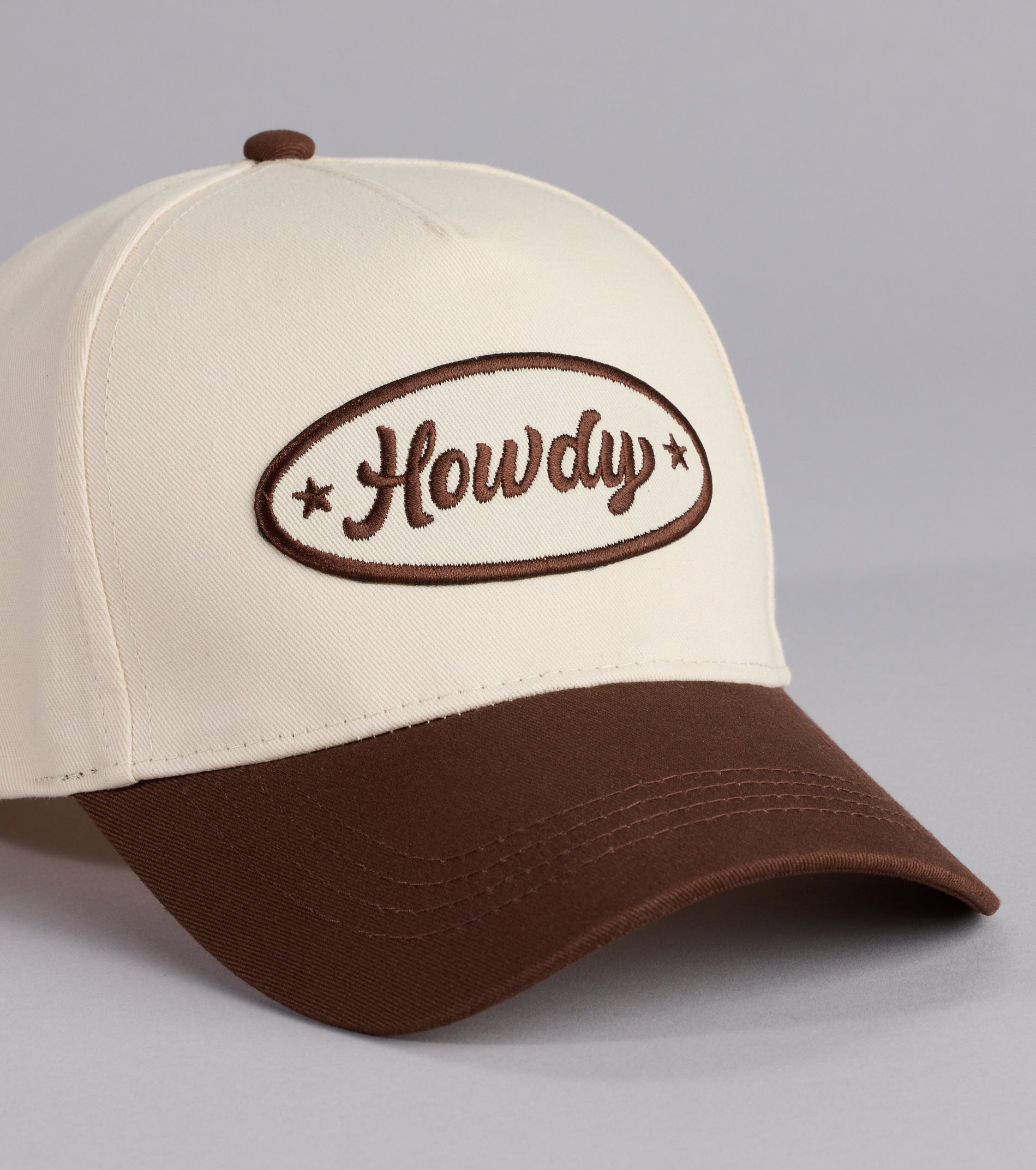 Howdy Two-Tone Baseball Cap - Image 3
