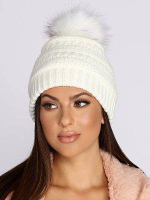 Cozy Cutie Pom Pom Beanie