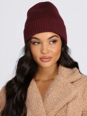 Blame It On The Weather Knit Beanie