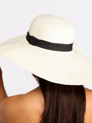 Shady Baby Floppy Straw Hat