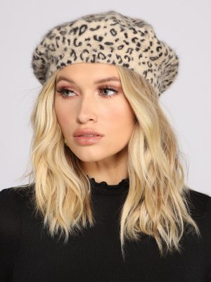 Oh La La Leopard Beret